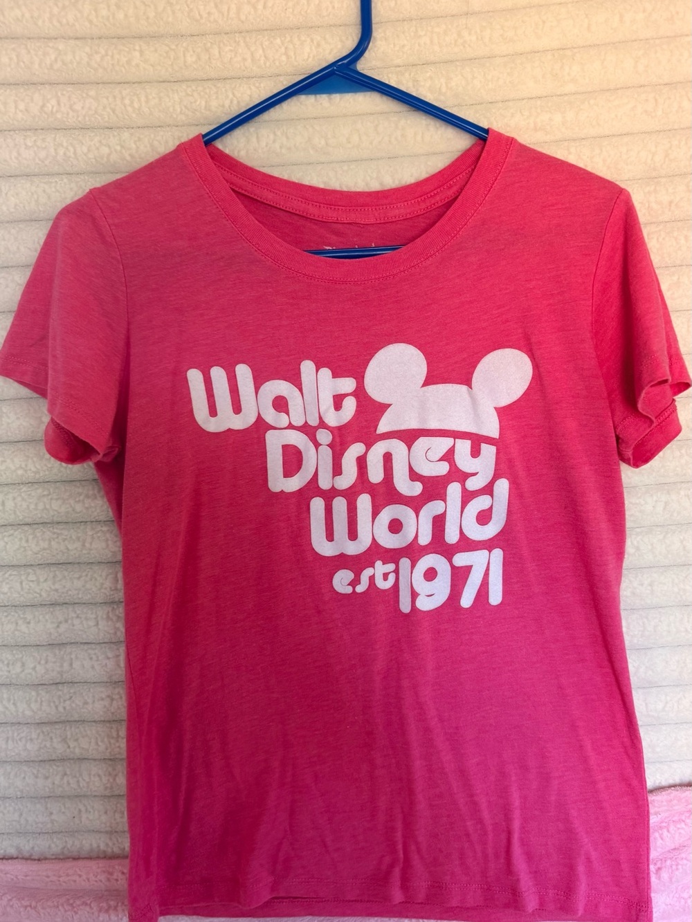 Disney Pink Walt Disney World Graphic Tee
